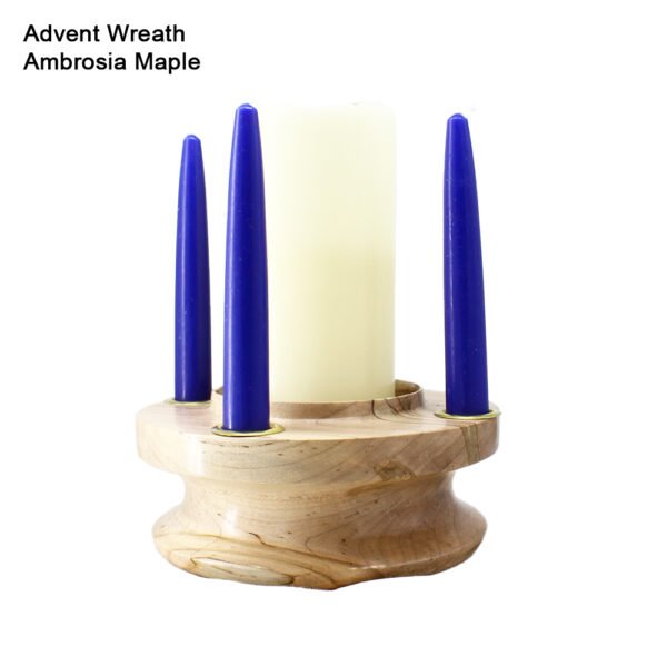 "Advent Wreath" in Ambrosia Maple