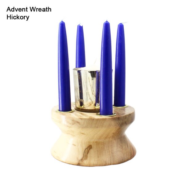 "Advent Wreath" In Hickory