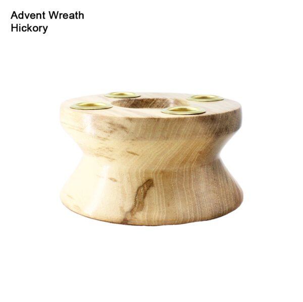 "Advent Wreath" In Hickory - Image 2