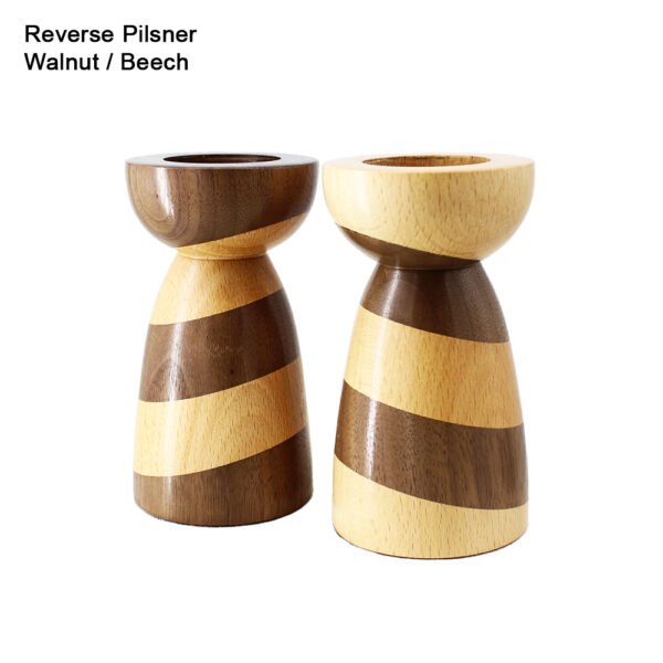 "Reverse Pilsner" in Beech and Black Walnut - Image 2