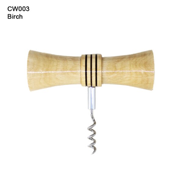 Corkscrew, birch, chrome