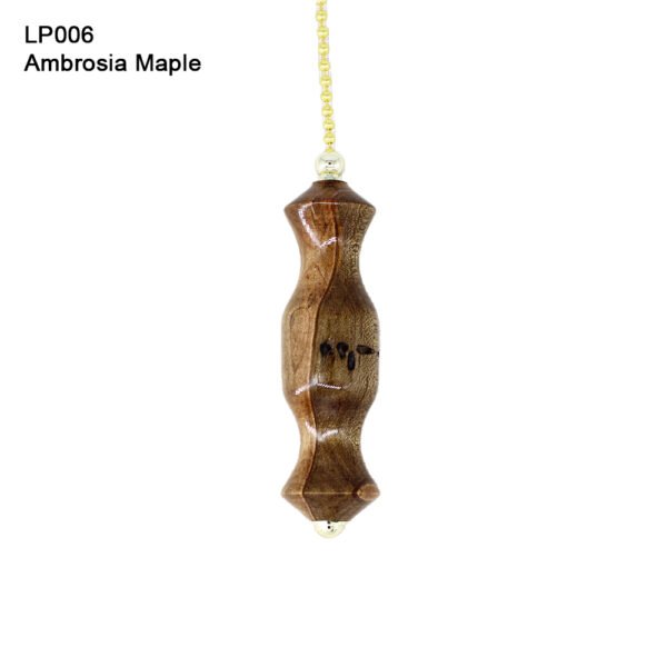 Ambrosia Maple, Maple, Light Pull, Fan Pull, Decor, Hand-Turned, Handmade, One-of-a-kind, Wood, Woodturning