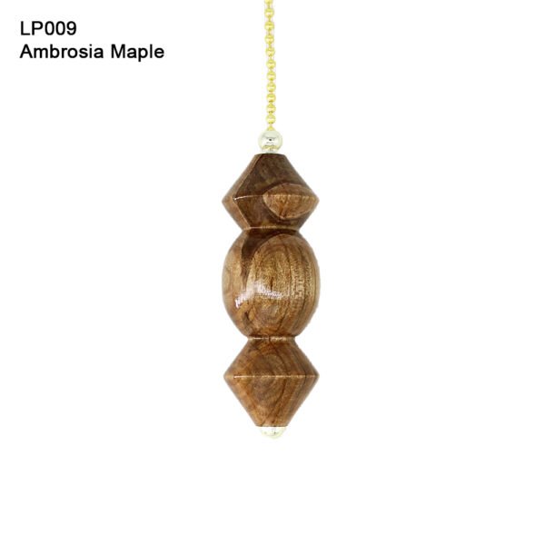 Maple, Ambrosia Maple, Light Pull, Fan Pull, Decor, Hand-Turned, Handmade, One-of-a-kind, Wood, Woodturning