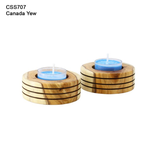 "Puck Lights" in Canada Yew (CSS707)