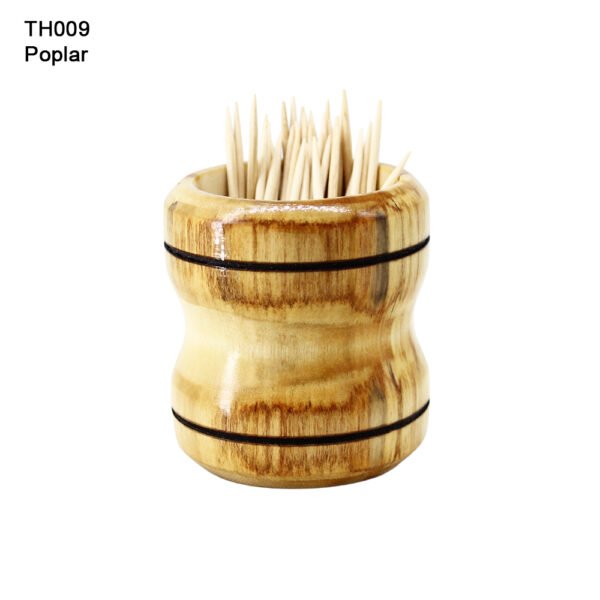 toothpick holder, poplar