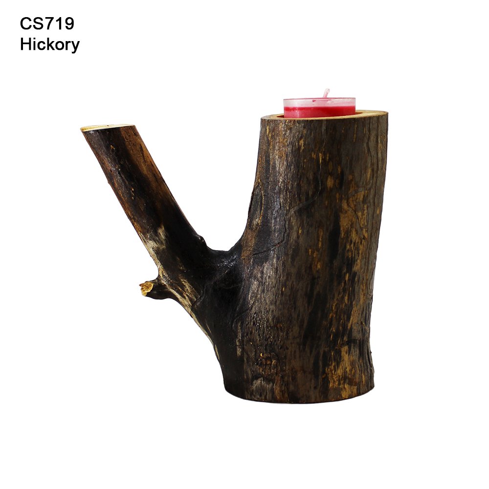 "Candle with a Handle" in Hickory (CS719) - Image 3
