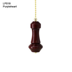 Light/Fan Pull in Purpleheart (LP018)