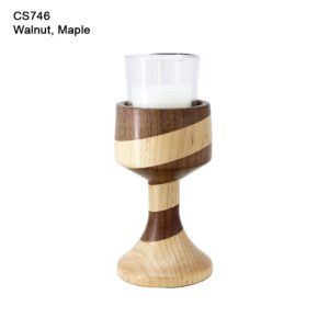 "Goblet" in Walnut, Maple (CS746)