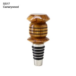 Liquor Bottle Stopper in Canarywood (SS17)
