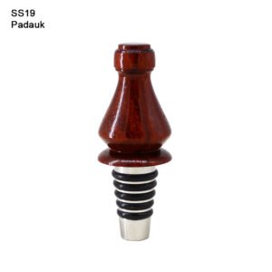 Liquor Bottle Stopper in Padauk (SS19)