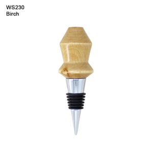 Wine Bottle Stopper in Birch (WS230)
